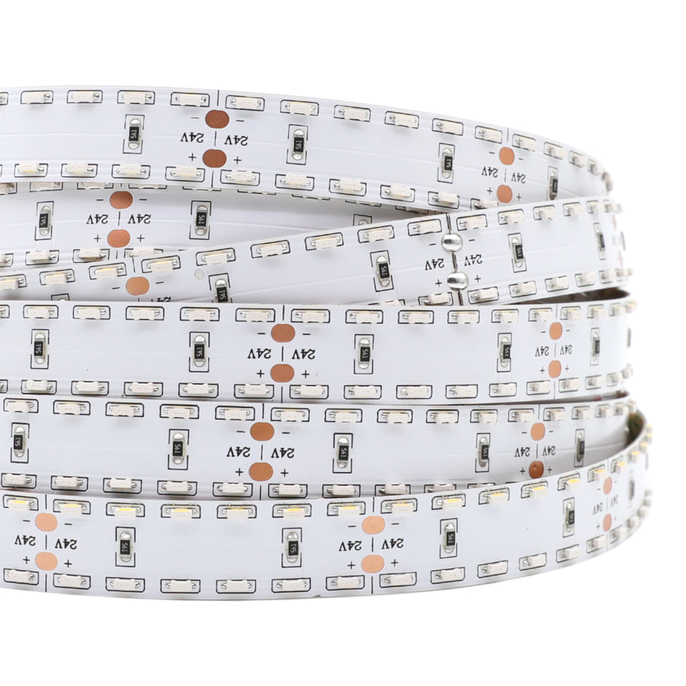 Double Row Side Emitting Series DC24V 335SMD 1200LEDs Flexible LED Tape Lighting 16.4ft/roll